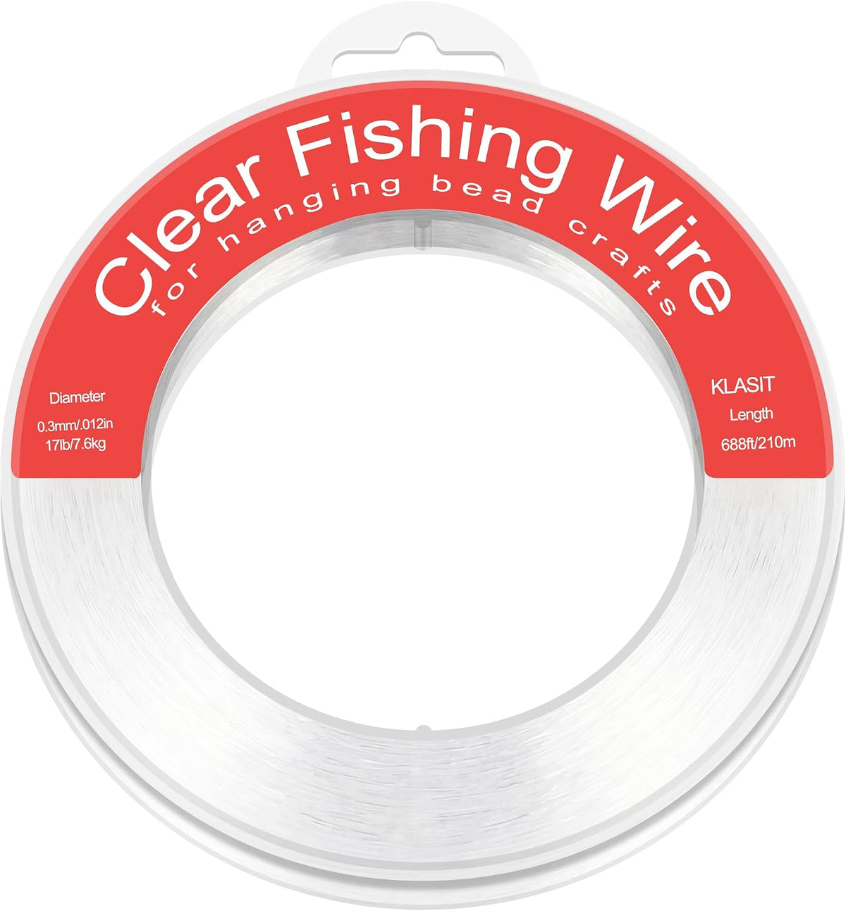 KLASIT Fishing Line 788FT,Invisible Monofilament Fishing Wire