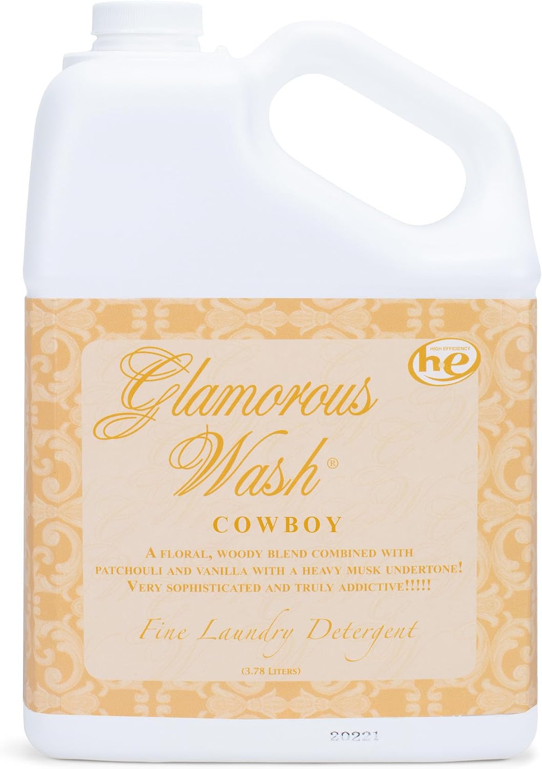 Tyler Candle Company, Laundry Wash, Cowboy fragrance, 16 Fl oz w/Cowboy Autoglam