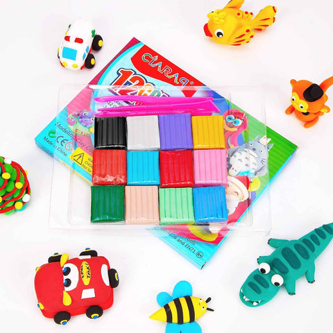 CiaraQ Polymer Clay Kit, Mini Modeling Clay Set