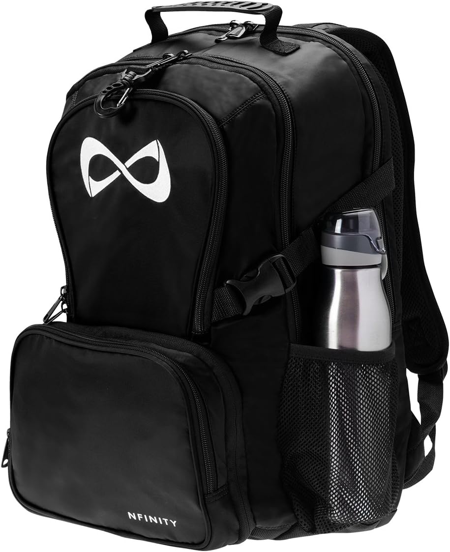 Nfinity Classic Cheer Backpack – Laptop Backpacks with Detachable Pouch