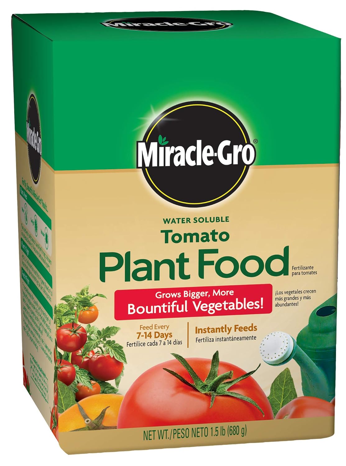 Miracle-Gro Water Soluble Tomato Plant Food, 1.5 lb.