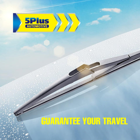 5 PLUS 12" Back Wiper fits Nissan Rogue 2008-2025 Rear Wiper Blade