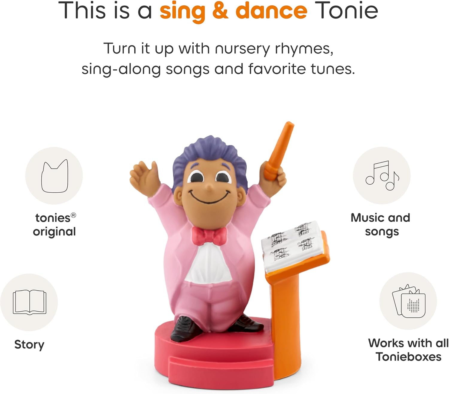Tonies Maestro Audio Toy Figurine Classical Music Featuring London Symphony Orchestra