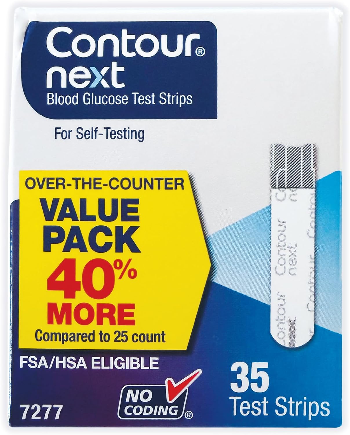 Ascensia Contour Next Blood Glucose Diabetes Test Strips 105 Count (3x35ct)