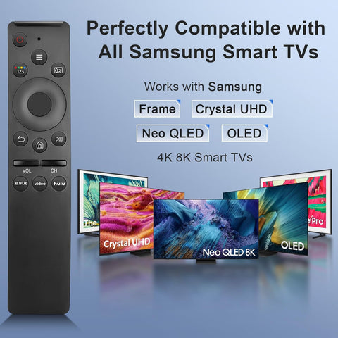 2-Pack Replacement Remote for Samsung Smart TV – No Setup, Instant Response