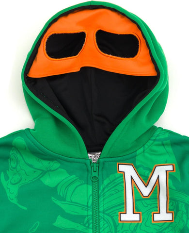 TEENAGE MUTANT NINJA Turtles Boys' Cosplay Fleece Zip-Up Hoodie Toddler to Big Kid