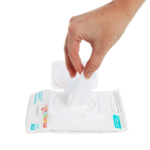 Munchkin Arm & Hammer Pacifier Wipes for Baby Essentials, 72 Count