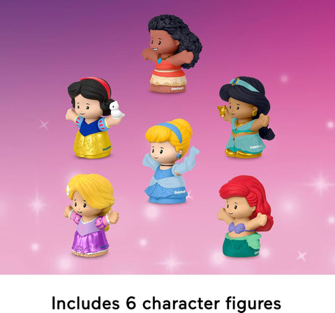 Fisher-Price Little People Disney Princess, 6 Figures Ages 18+ Months