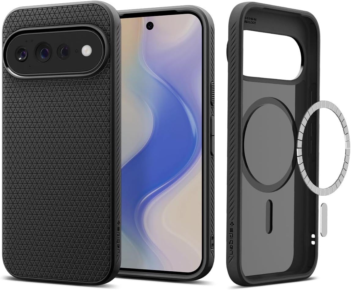 Spigen Liquid Air MagFit for Google Pixel 11 Pro XL Case, Matte Black