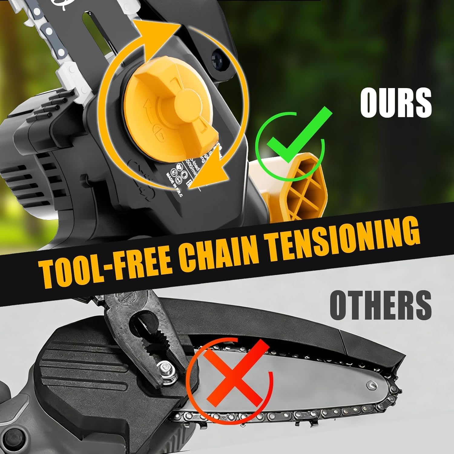 Mini Chainsaw Compatible with DeWalt 20V MAX Battery