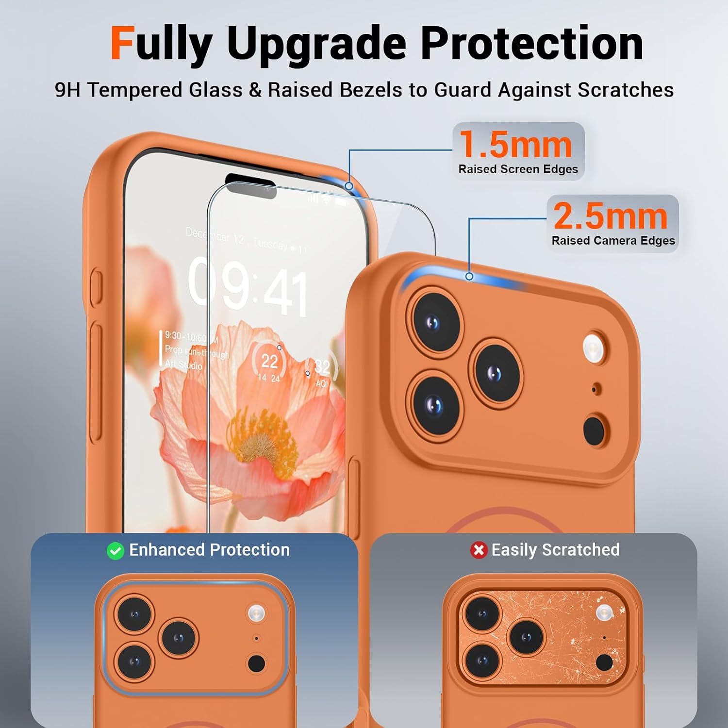SUPFINE Silicone & Magnetic for iPhone 17 Pro Max Case