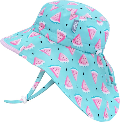 JAN & JUL Girls Adjustable Water Repellent Sun-hat