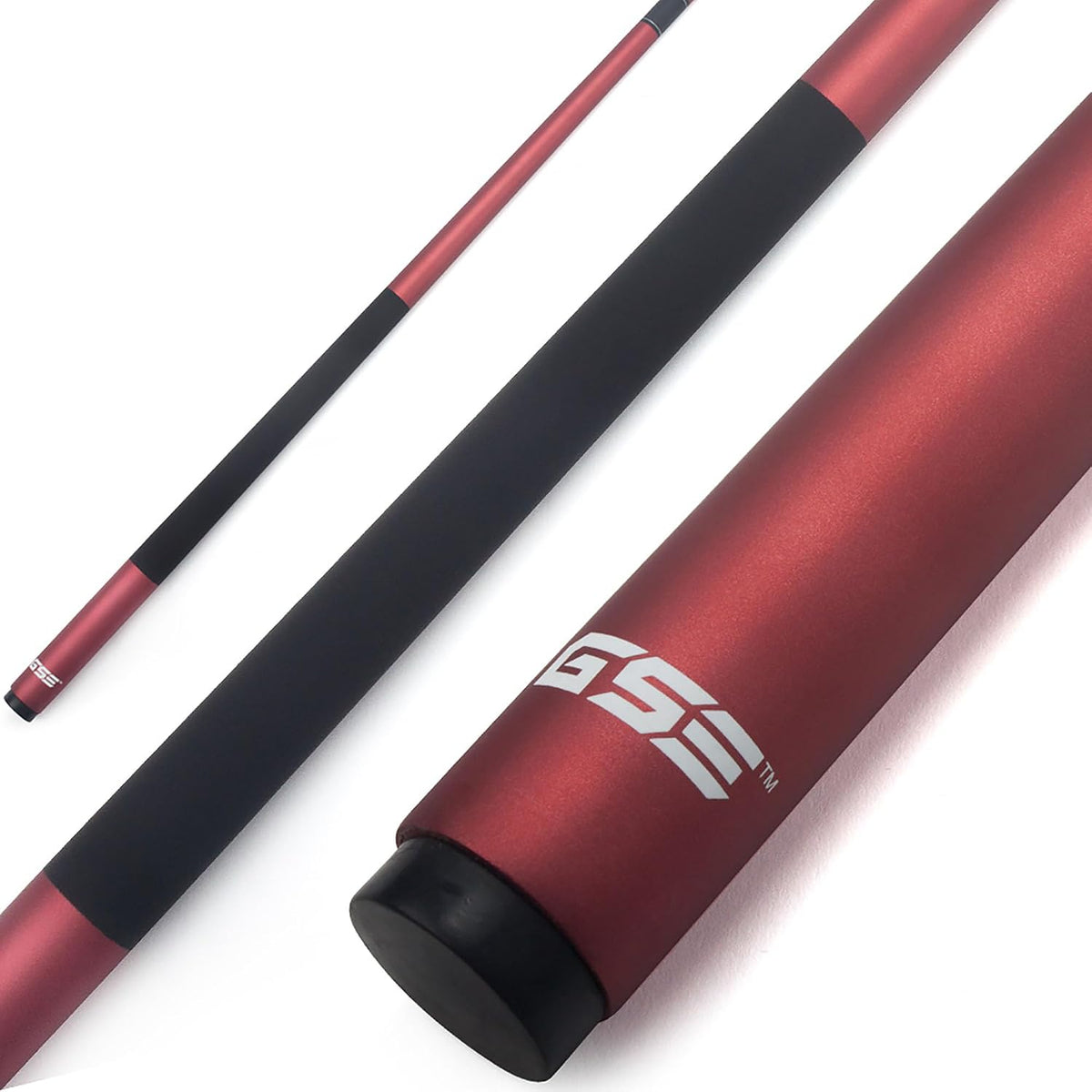 GSE 58" 2-Piece Fiberglass Graphite Composite Billiard Pool Cue Sticks