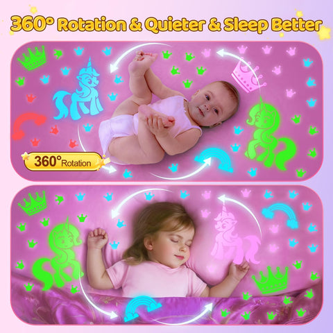Star Projector for Kids, 3 Films+93 Colors Kids Projector Night Light