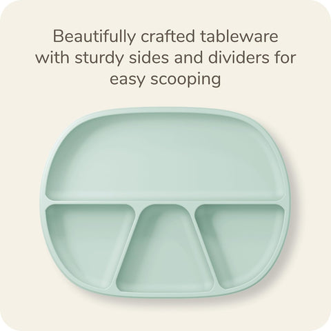 NUK Silicone Baby Spoons, Durable Silicone Material, Easy to Hold & Feed, Dishwasher-Safe, BPA-Free, Pack of 3