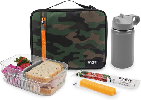 PackIt Freezable Classic Lunch Box, Camo