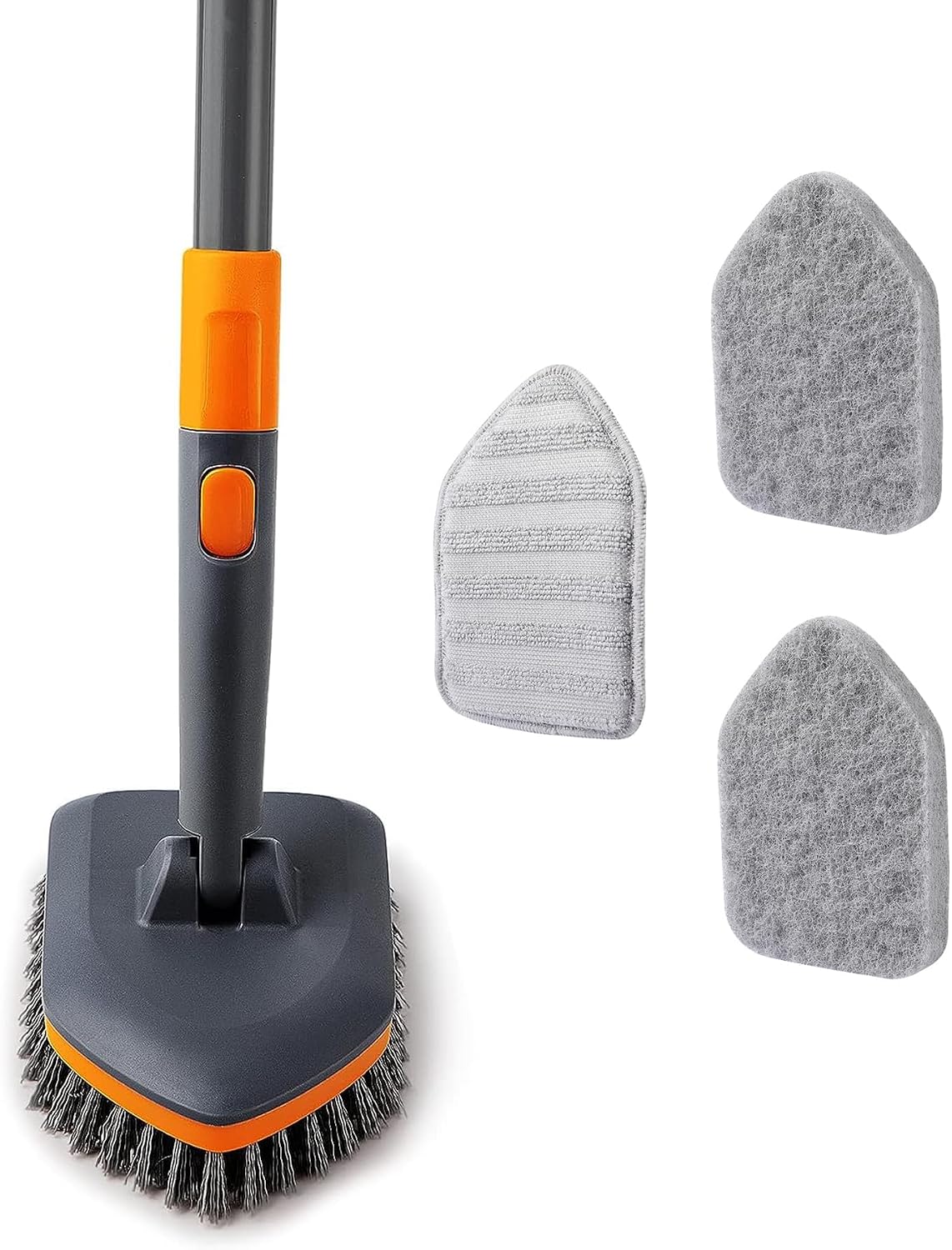 CLEANHOME Tile Tub Scrubber Brush for Cleaning Toilet Wall,Bathtub,Sink