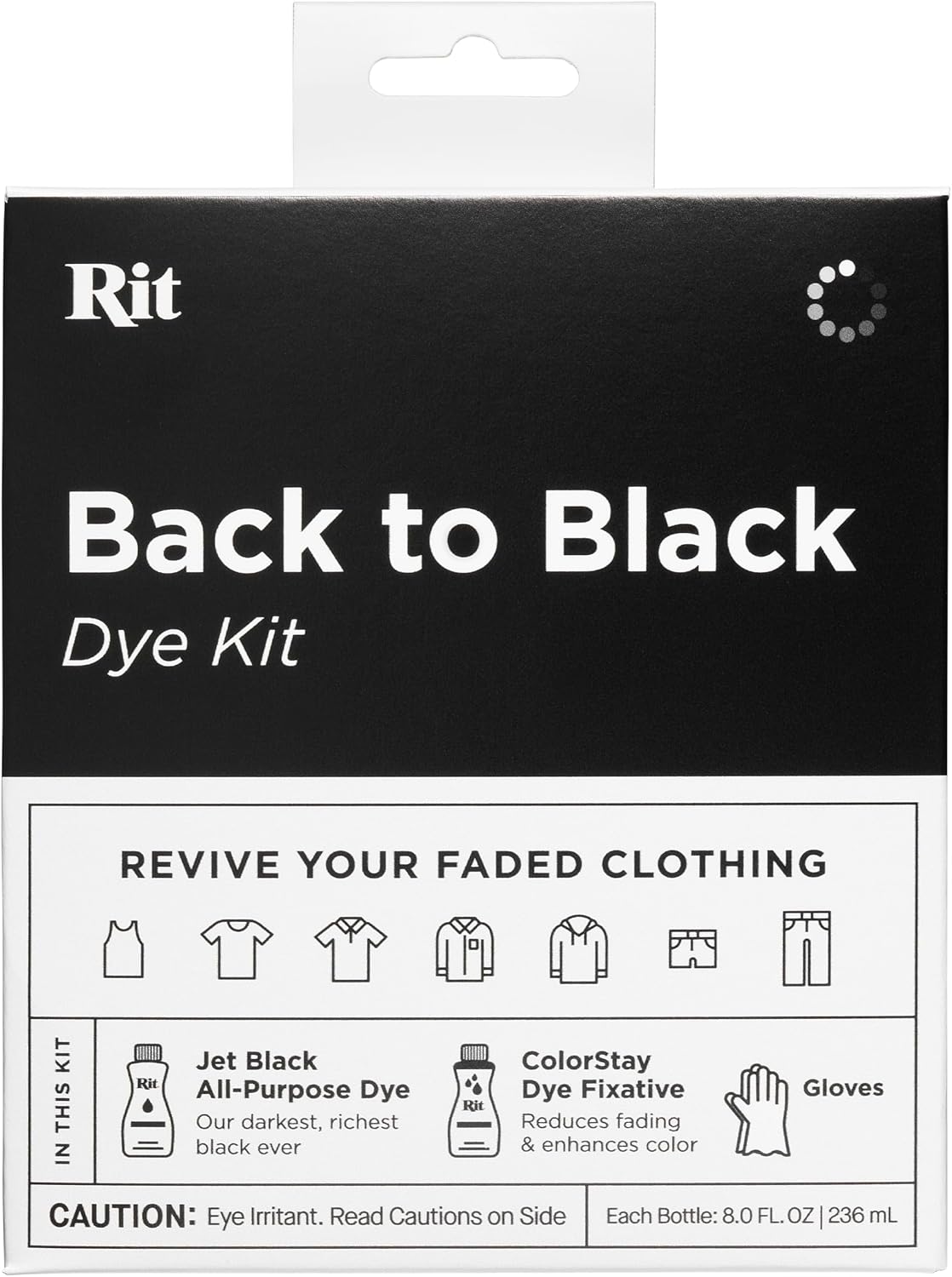 Rit Back to Black Dye Kit