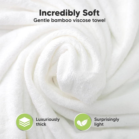 KeaBabies Hooded Baby Towel for Newborn, Baby Bath Towels (Duck, 35x35)