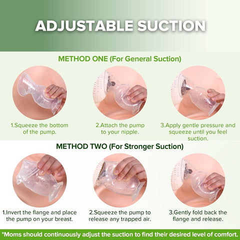 Haakaa Manual Silicone Breast Pump with Base 4oz/100ml+Lid (Blush), Gen.2