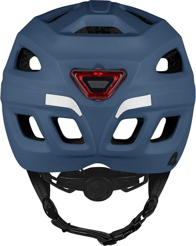 Retrospec Lennon Adult Bike Helmet with LED Safety Light Adjustable Dial & Removable Visor - Adjustable Bicycle Cycling Helmet for Men & Women