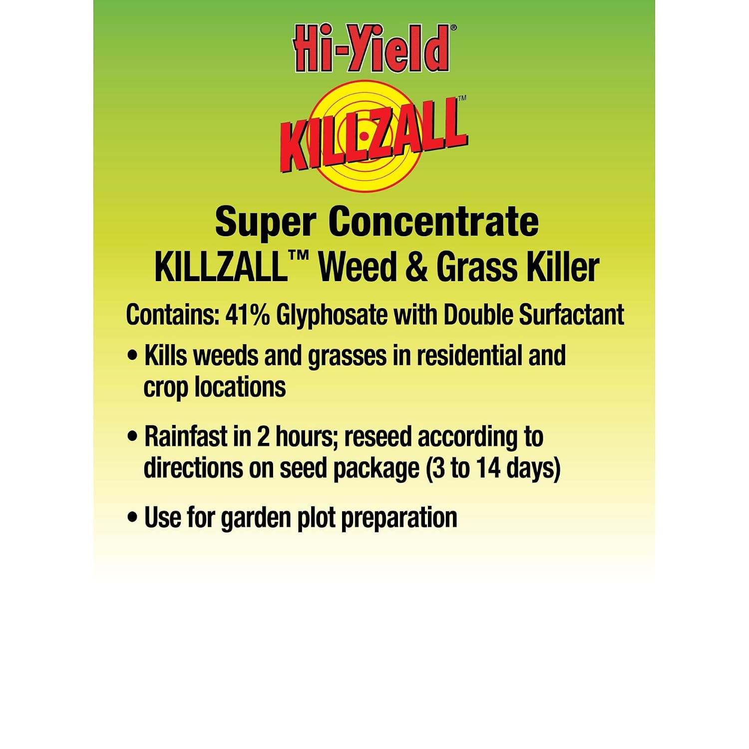 Hi-Yield (33701) Super Concentrate Killzall II, 2.5 gal
