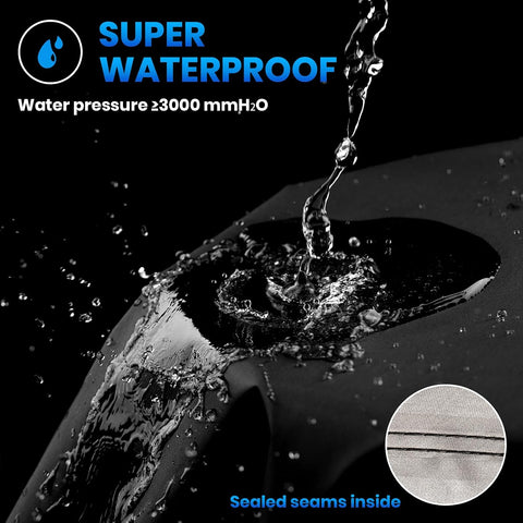 Favoto Motorcycle Cover Waterproof Outdoor Motorcycle Cover Heavy Duty