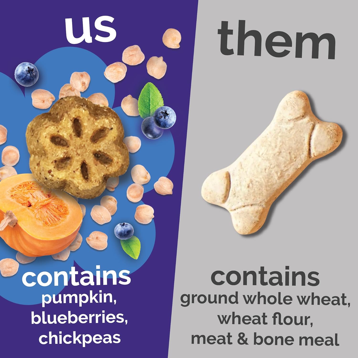 Fruitables Skinny Mini Dog Treats, Training Treats, Pumpkin & Berry, 12oz