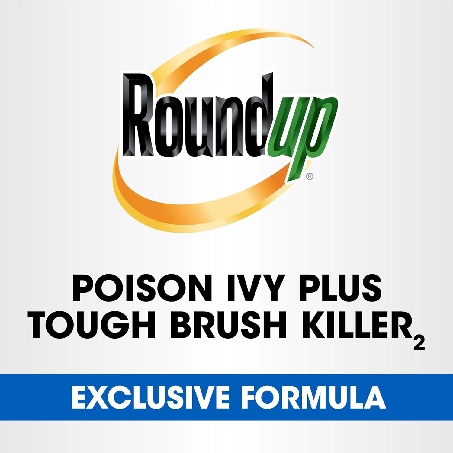 Roundup Poison Ivy Plus Tough Brush Killer₂ with Comfort Wand,Visible Results in Hours,1 gal.,(Pack of 2)