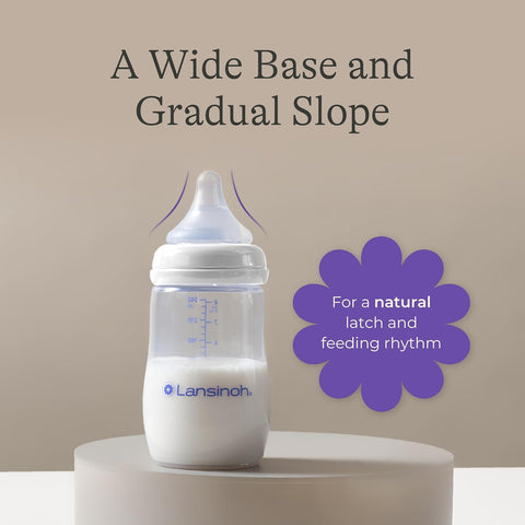 Lansinoh Anti-Colic Baby Bottles, 5 Ounces, 3 Count