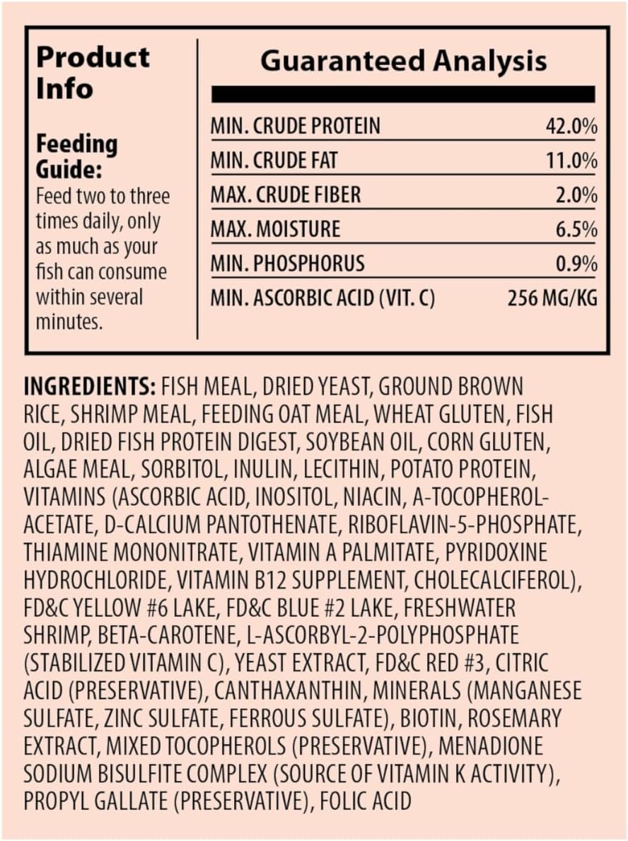 Tetra Goldfish Flakes Fish Food, 7.06 oz