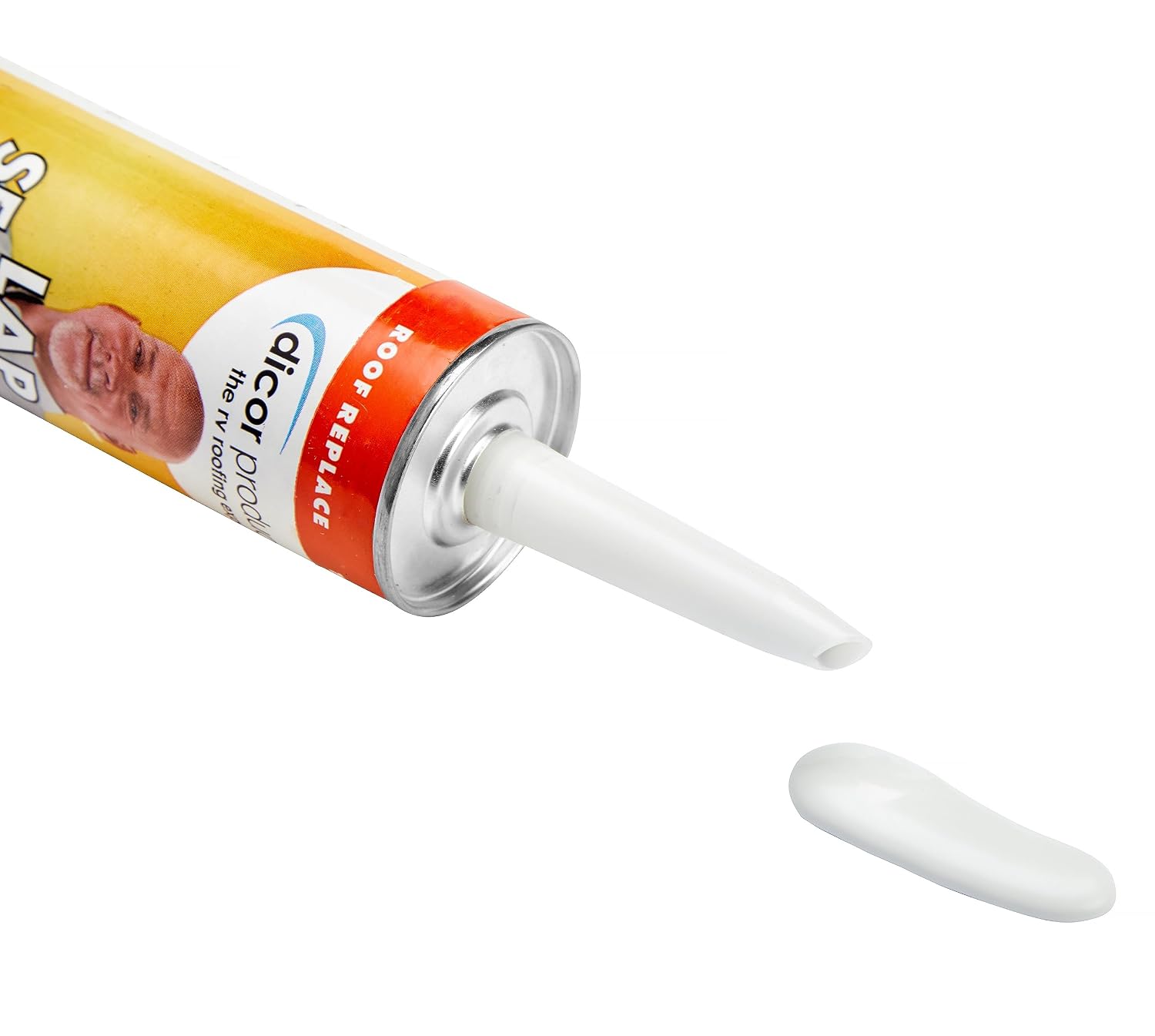 Dicor 501LSD-1 Self-Leveling Lap Sealant, Dove White, 10.3 Oz