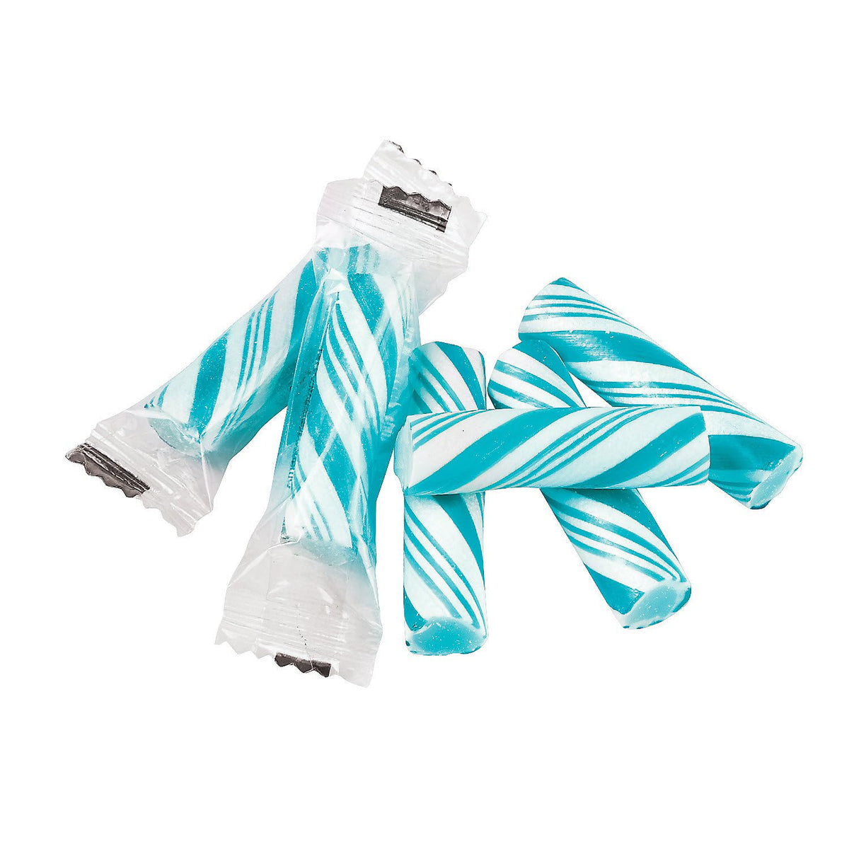 Mini Candy Canes, Blue