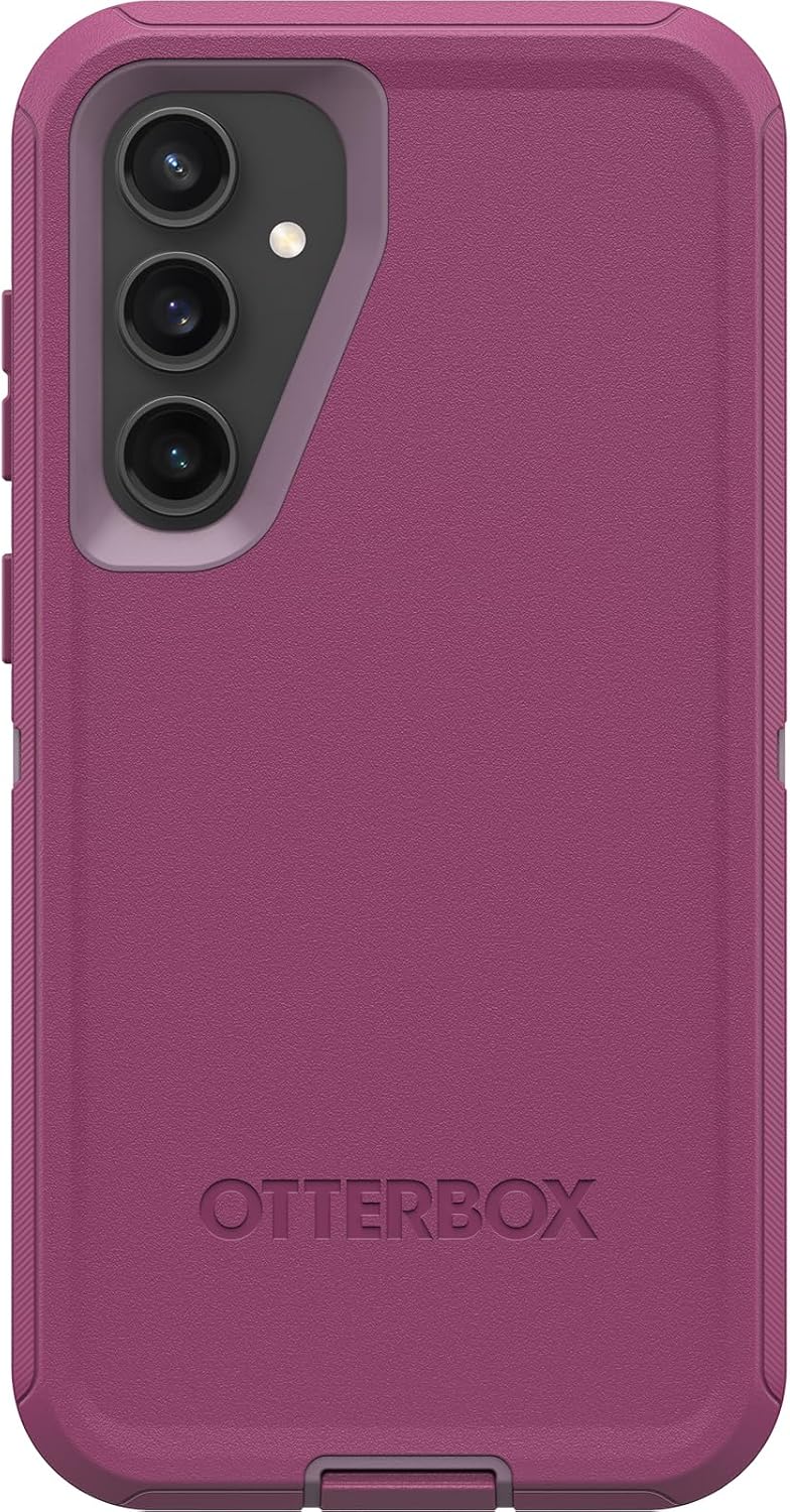 OtterBox Galaxy S23 FE (Only) - Defender Series Case - Morning Sky (Pink) - Rugged & Durable - with Port Protection - Holster Clip Included - Non-Retail Packaging
