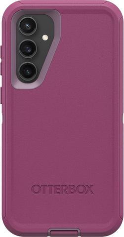 OtterBox Galaxy S23 FE (Only) - Defender Series Case - Morning Sky (Pink) - Rugged & Durable - with Port Protection - Holster Clip Included - Non-Retail Packaging