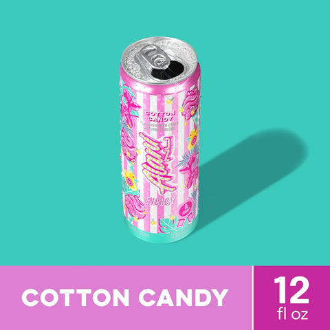 Alani Nu Cotton Candy Sugar Free Energy Drink (Pack of 12)