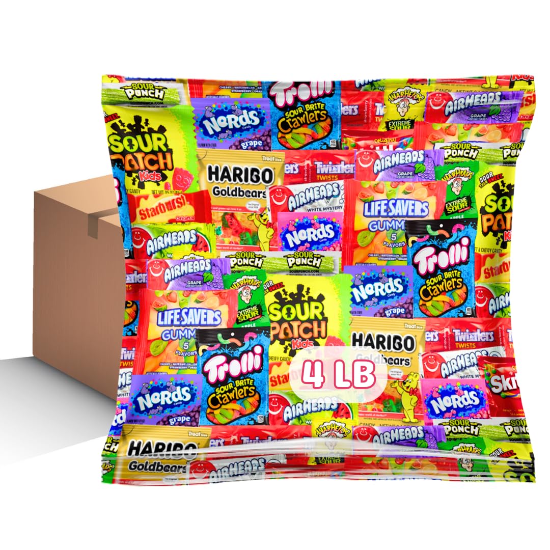Assorted Candy Variety Pack - Individually Wrapped Party Candy Assortment - candy For Every Occasion! (64 Ounces)