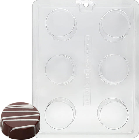 Life of the Party Plain AO138 Cookie Chocolate Candy Mold