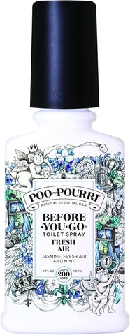 Poo-Pourri Before-You-Go Toilet Spray, Fresh Air, 4 Fl Oz