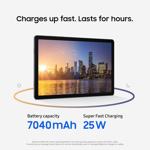 Samsung Galaxy Tab A11+ 6GB RAM, 128GB Storage, Expandable Storage, Gray