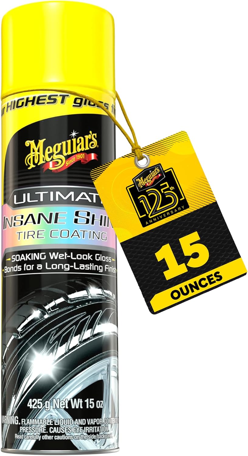 Meguiar's Ultimate Insane Shine Tire Coating, 15 Oz