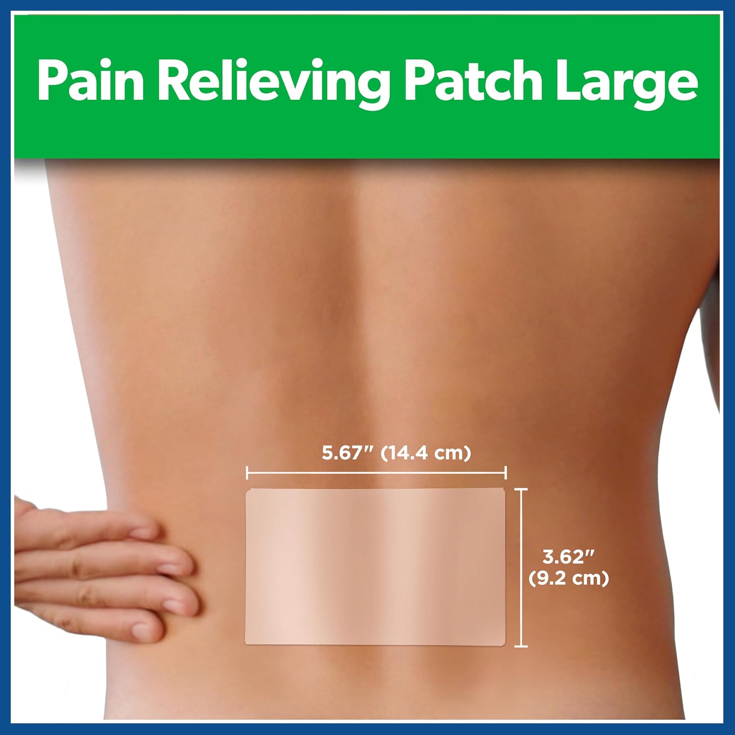 Salonpas Pain Relieving Patch, Large, 6 Count (Pack of 1)
