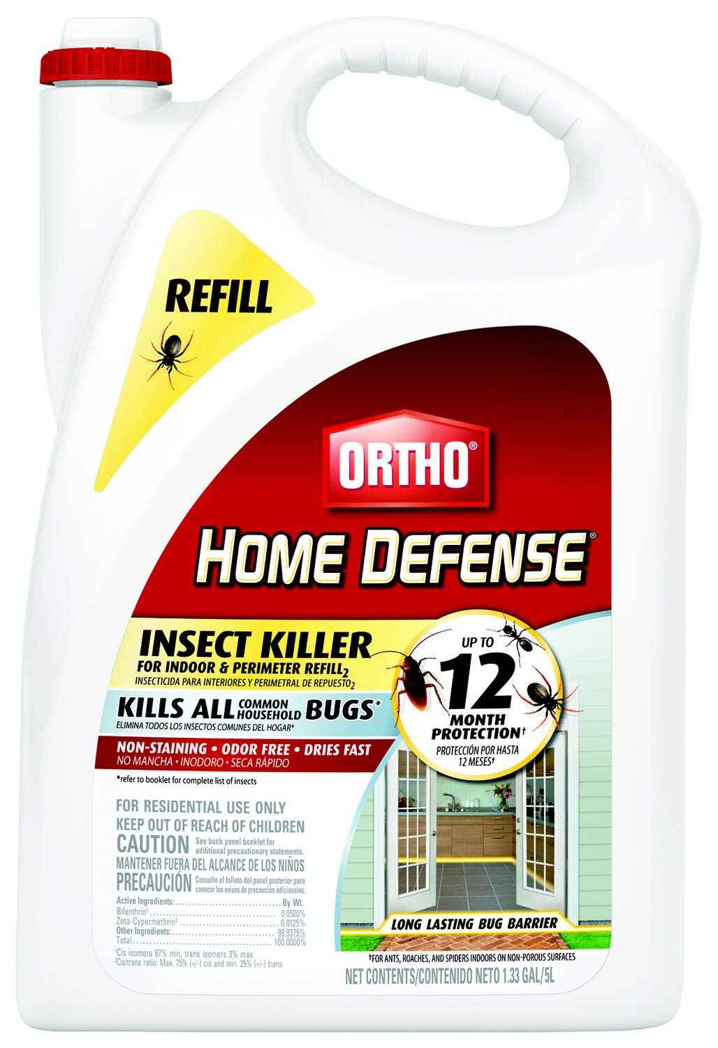 Ortho Home Defense Insect Killer for Indoor & Perimeter Refill2, 1.33 gal.