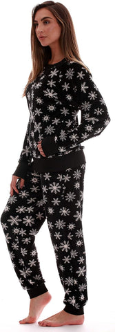 #followme Women’s Jogger Pajama Pants Set Ultra-Soft Velour PJs