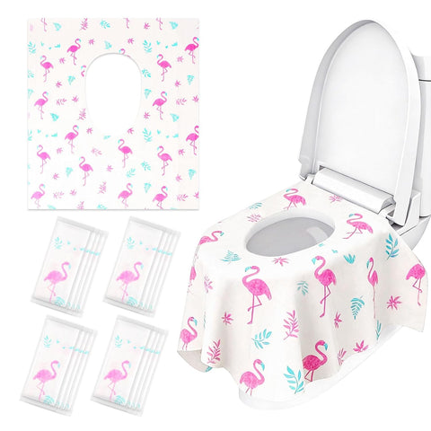32 Pcs Disposable Toilet Seat Covers for Kids & Toddlers