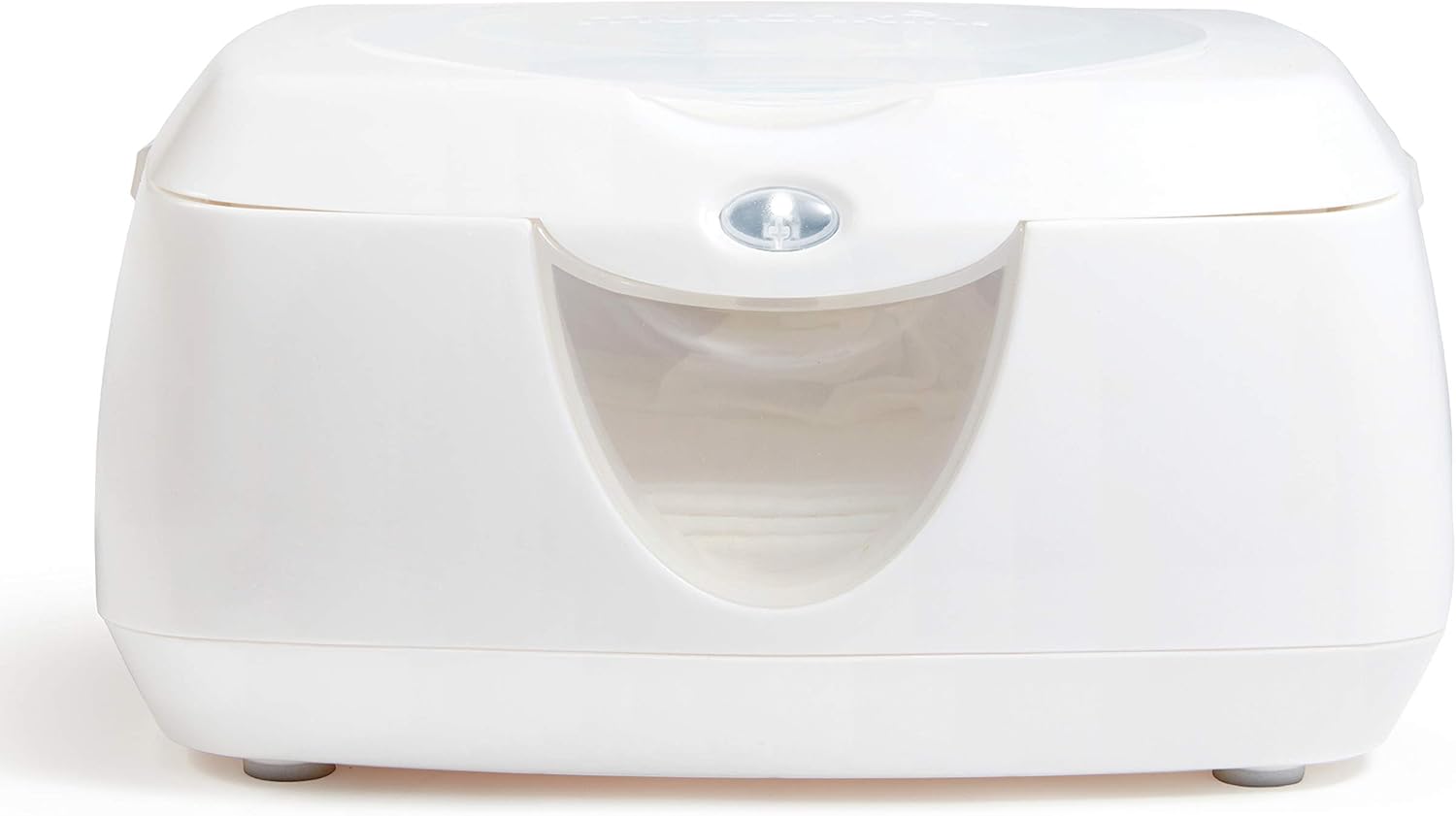Munchkin Warm Glow Baby Wipe Warmer with Nightlight, White