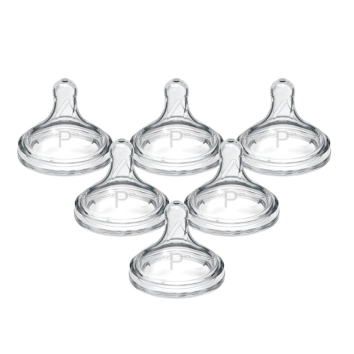 Dr. Brown’s Wide-Neck Preemie Flow Nipple, 0m+, 6-Pack