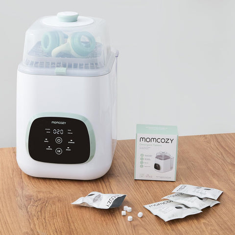 Momcozy Official Detergent Tablets for Momcozy Bottle Washers, 120 Tablets