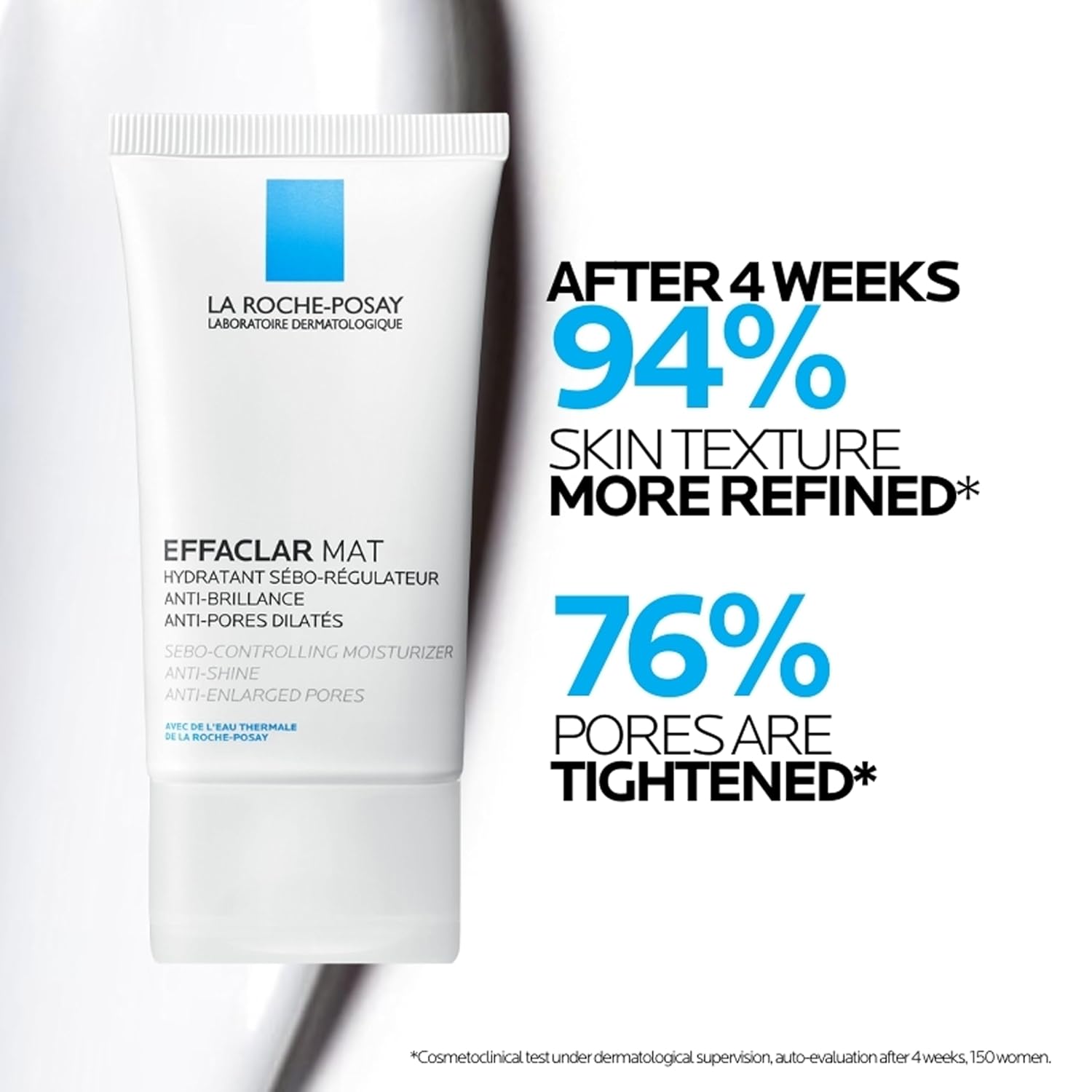 La Roche-Posay Effaclar Mat Oil Free Face Moisturizer for Oily Skin