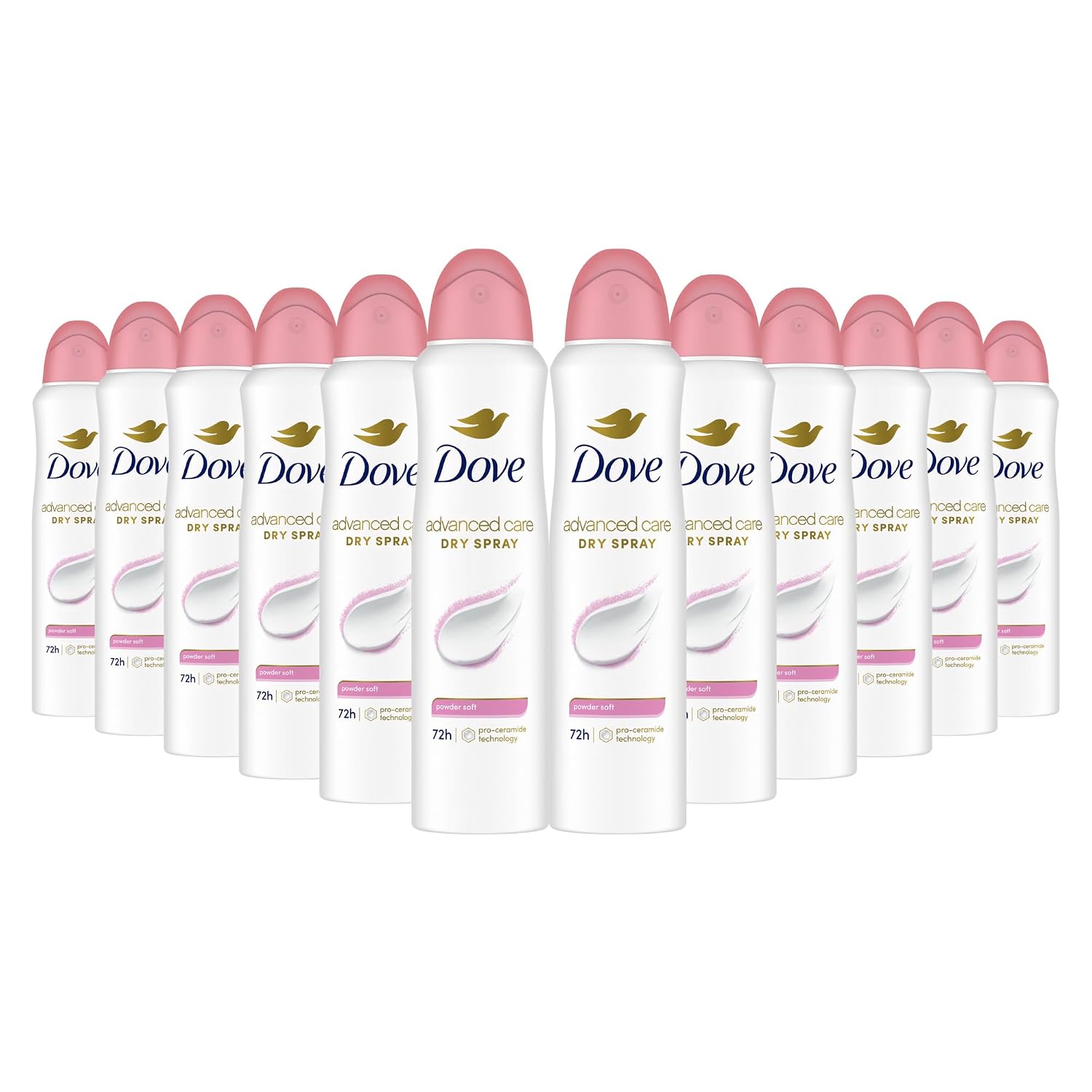 Dove Advanced Care Antiperspirant Deodorant Powder Soft 3.8oz 12CT